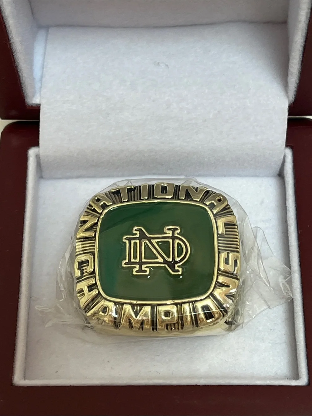 Notre Dame Football Championship Ring